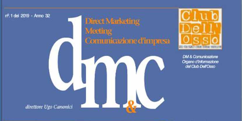 E’ on line il nuovo numero della rivista DM&C – n.1/2019