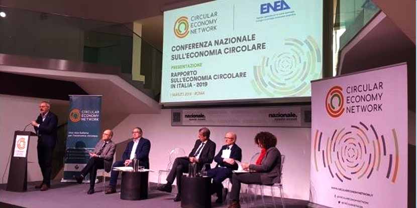 Presentato il Rapporto Economia Circolare 2019