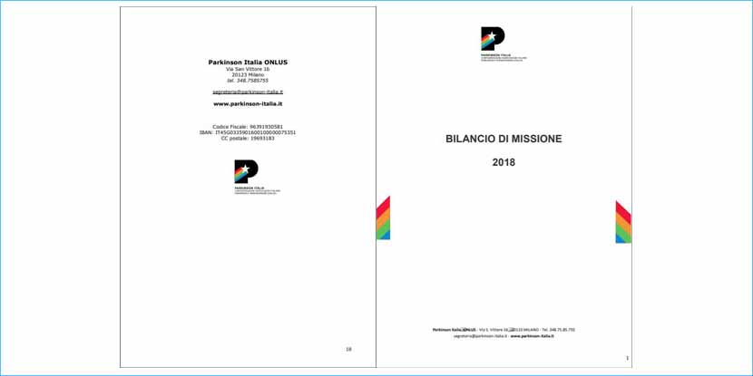 Parkinson Italia, bilancio di Missione 2018
