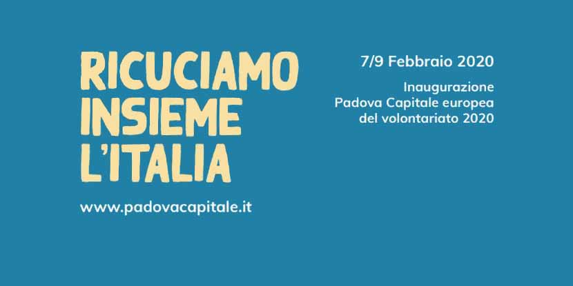 Padova diventa il cuore del volontariato europeo