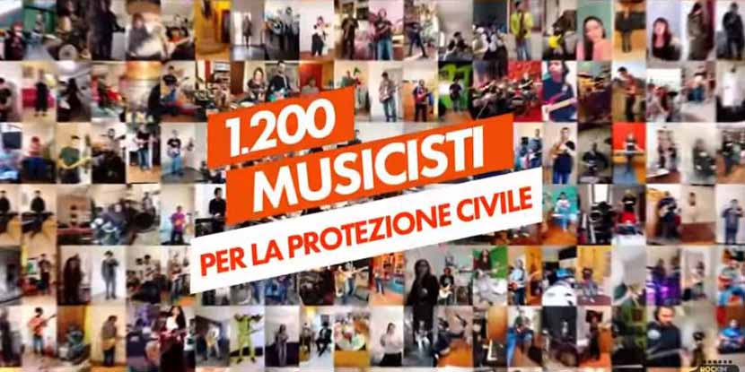 Together we can: Aperol e Rockin’1000 insieme per sostenere la Protezione Civile