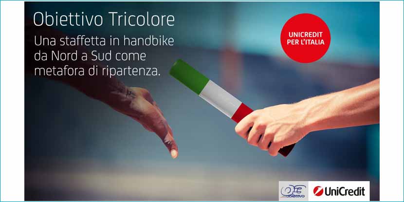 Obiettivo Tricolore, per incoraggiare la ripartenza – con Unicredit