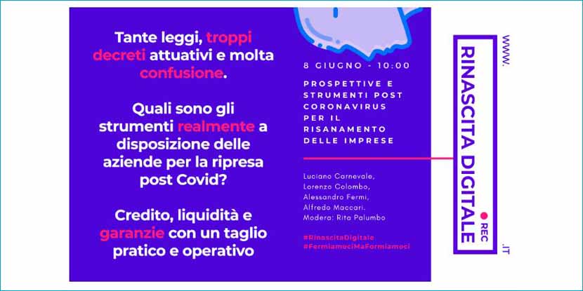 Le prospettive e gli strumenti post Coronavirus