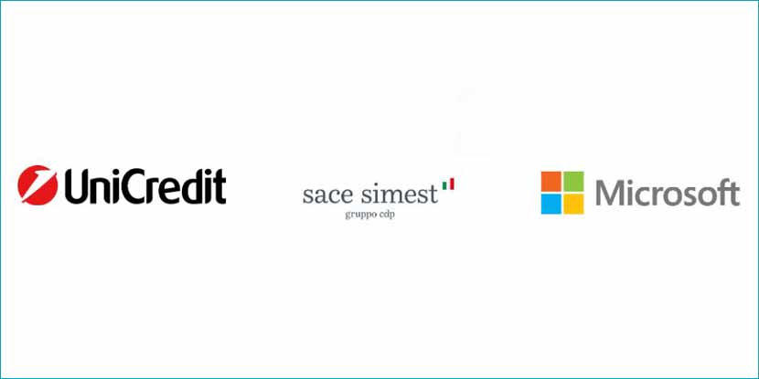 UniCredit, SACE e Microsoft insieme per le imprese italiane