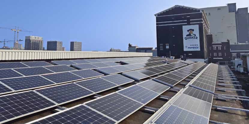PepsiCo punta al 100% di elettricità rinnovabile a livello globale