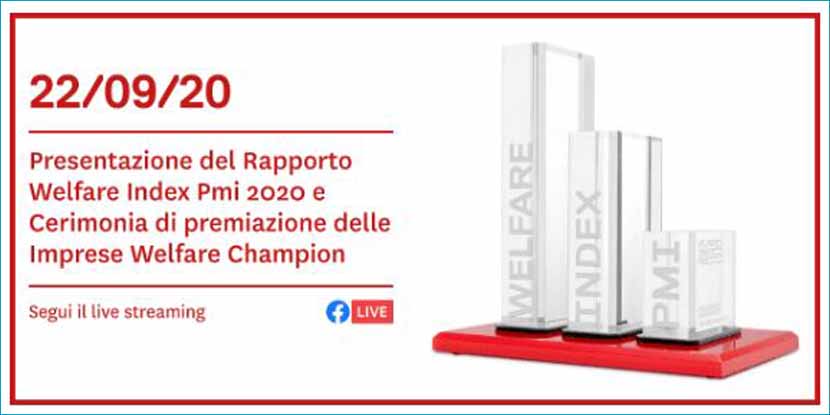 Welfare Index PMI 2020: presentazione del Rapporto e premiazione dei Welfare Champion
