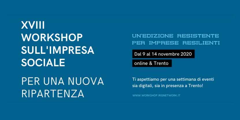 Workshop sull’Impresa Sociale 2020