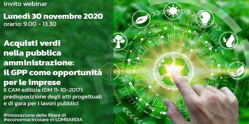GPP – Acquisti verdi nella Pubblica Amministrazione: opportunità per le imprese