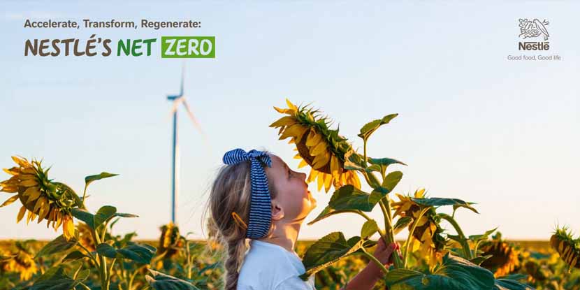 Nestlé raddoppia gli sforzi per raggiungere zero emissioni entro il 2050