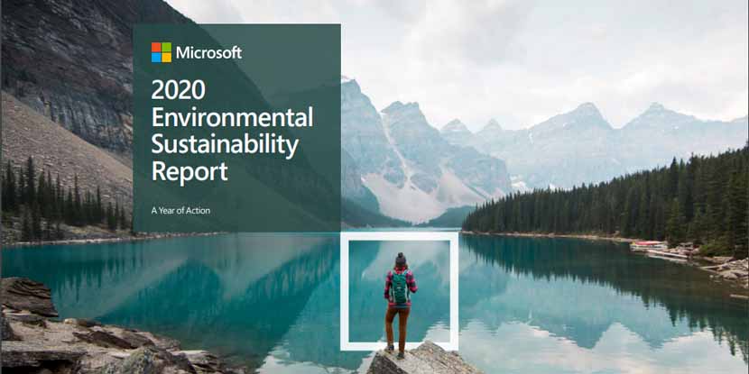 Microsoft: i risultati di riduzione dell’impatto ambientale nel Sustainability Report
