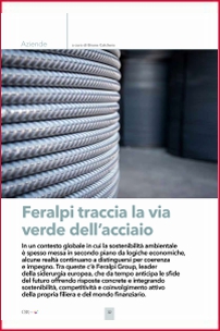 Feralpi traccia la via verde dell’acciaio
