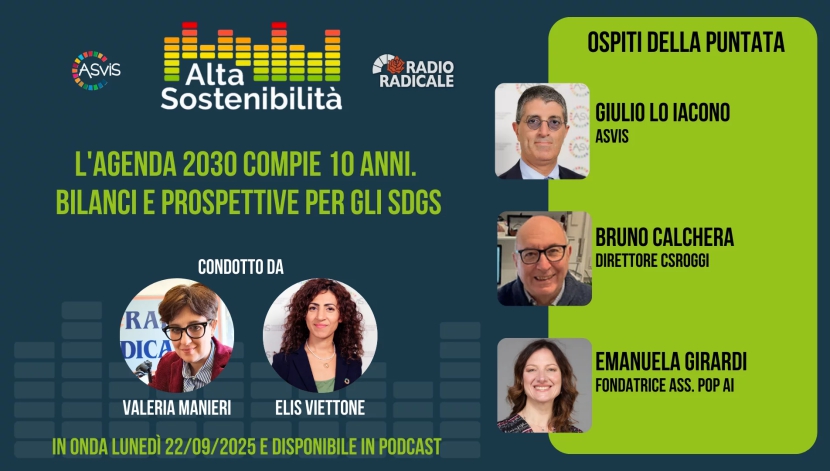 Agenda 2030: 10 anni e sentirli tutti. Bilanci e prospettive per gli SDGs